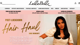 What Lullabellz.com website looked like in 2020 (3 years ago)