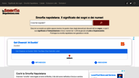 What Lasmorfianapoletana.com website looked like in 2020 (3 years ago)