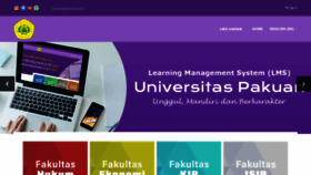 What Lms.unpak.ac.id website looked like in 2020 (3 years ago)
