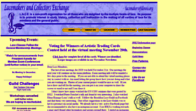What Lacemakersofillinois.org website looked like in 2020 (3 years ago)