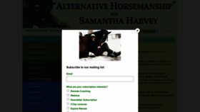 What Learnhorses.com website looked like in 2020 (3 years ago)