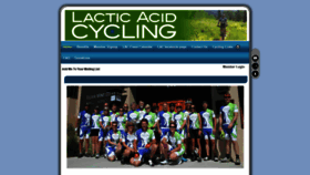 What Lacticacidcycling.org website looked like in 2020 (3 years ago)