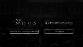 What Linkbridgeinvestors.com website looked like in 2020 (3 years ago)