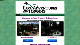 What Lavalodging.com website looked like in 2020 (3 years ago)