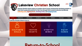 What Lakeviewchristian.net website looked like in 2020 (3 years ago)