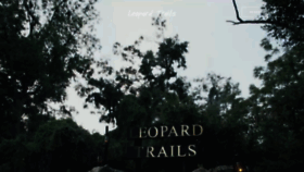What Leopardtrails.com website looked like in 2020 (3 years ago)