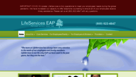 What Lifeserviceseap.com website looked like in 2020 (3 years ago)
