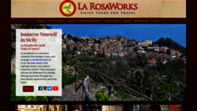 What Larosaworks.com website looked like in 2020 (3 years ago)