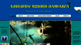 What Libertytoursjamaica.com website looked like in 2020 (3 years ago)