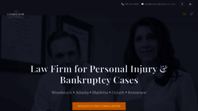 What Limbockerlawfirm.com website looked like in 2020 (3 years ago)