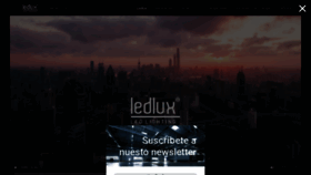 What Ledlux.com.mx website looked like in 2020 (3 years ago)