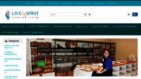 What Liveinspirit.com.au website looked like in 2020 (3 years ago)