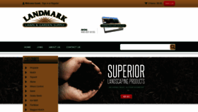 What Landmarkmulch.com website looked like in 2020 (3 years ago)