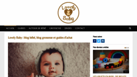 What Lovely-baby.fr website looked like in 2020 (3 years ago)