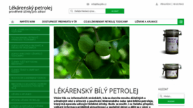 What Lekarenskypetrolej.cz website looked like in 2020 (3 years ago)