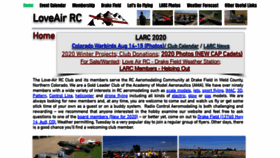 What Loveairrc.org website looked like in 2020 (3 years ago)