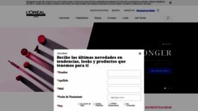 What Lorealprofessionnel-centroamerica.com website looked like in 2020 (3 years ago)