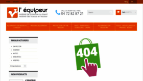 What Lequipeur.fr website looked like in 2020 (3 years ago)