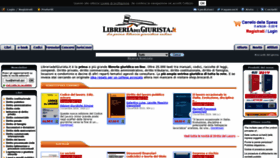 What Libreriadelgiurista.it website looked like in 2020 (3 years ago)