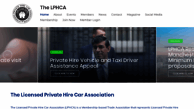 What Lphca.co.uk website looked like in 2020 (3 years ago)