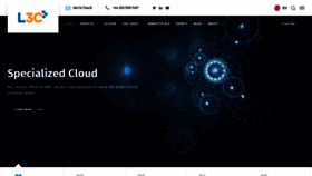 What L3c.cloud website looked like in 2020 (3 years ago)