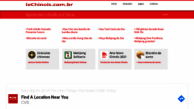 What Lechinois.com.br website looked like in 2020 (3 years ago)