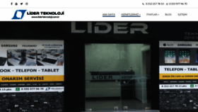 What Liderteknoloji.com.tr website looked like in 2020 (3 years ago)