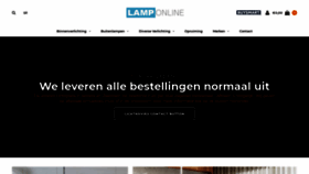 What Lamponline.nl website looked like in 2020 (3 years ago)