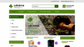 What Lekarna-almus.cz website looked like in 2020 (3 years ago)