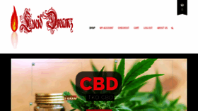 What Luciddreamz420.com website looked like in 2020 (3 years ago)