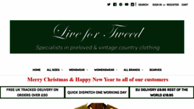 What Livefortweed.co.uk website looked like in 2020 (3 years ago)