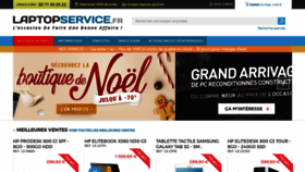 What Laptopservice.fr website looked like in 2020 (4 years ago)