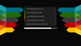 What Localweatherforecast.co website looked like in 2020 (3 years ago)