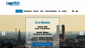What Lagerraum-mieten-muenchen.de website looked like in 2020 (3 years ago)