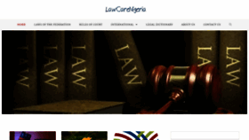 What Lawcarenigeria.com website looked like in 2020 (3 years ago)