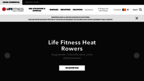 What Lifefitness.be website looked like in 2020 (3 years ago)