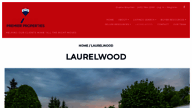 What Laurelwoodri.com website looked like in 2020 (3 years ago)
