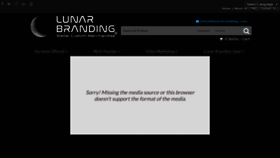 What Lunarbranding.com website looked like in 2020 (3 years ago)