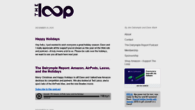 What Loopinsight.com website looked like in 2020 (3 years ago)