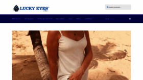 What Luckyeyesinc.com website looked like in 2020 (3 years ago)