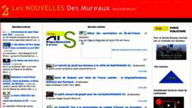 What Les-nouvelles-des-mureaux.com website looked like in 2020 (3 years ago)