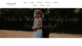 What Lilylanephotography.co.uk website looked like in 2020 (3 years ago)