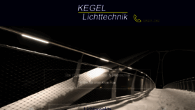 What Licht-kegel.de website looked like in 2020 (3 years ago)