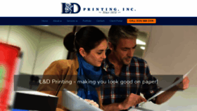 What Ldprinting.com website looked like in 2020 (3 years ago)