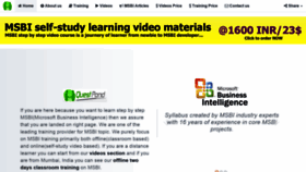 What Learnmsbitutorials.net website looked like in 2020 (3 years ago)