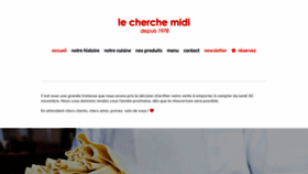 What Lecherchemidi.fr website looked like in 2020 (3 years ago)