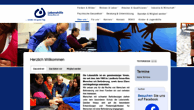 What Lebenshilfe-donau-ries.de website looked like in 2020 (3 years ago)