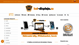 What Lcd-displeje.cz website looked like in 2020 (3 years ago)