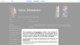 What Lieuxdenergies.fr website looked like in 2020 (3 years ago)