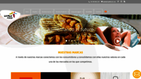 What Lapilafood.com website looked like in 2020 (3 years ago)